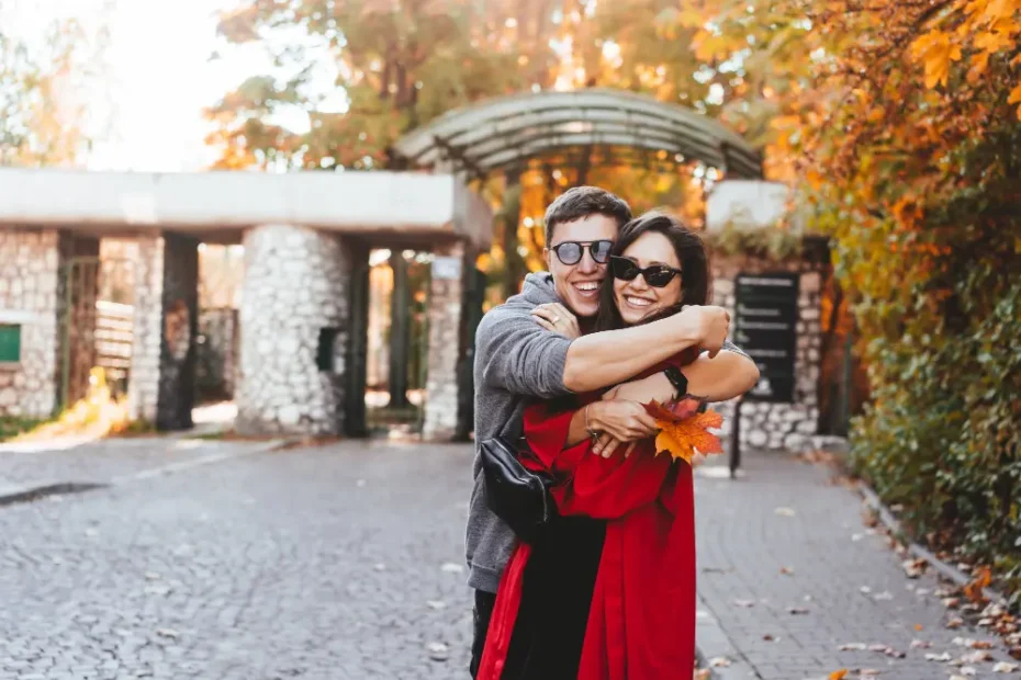 a happy couple